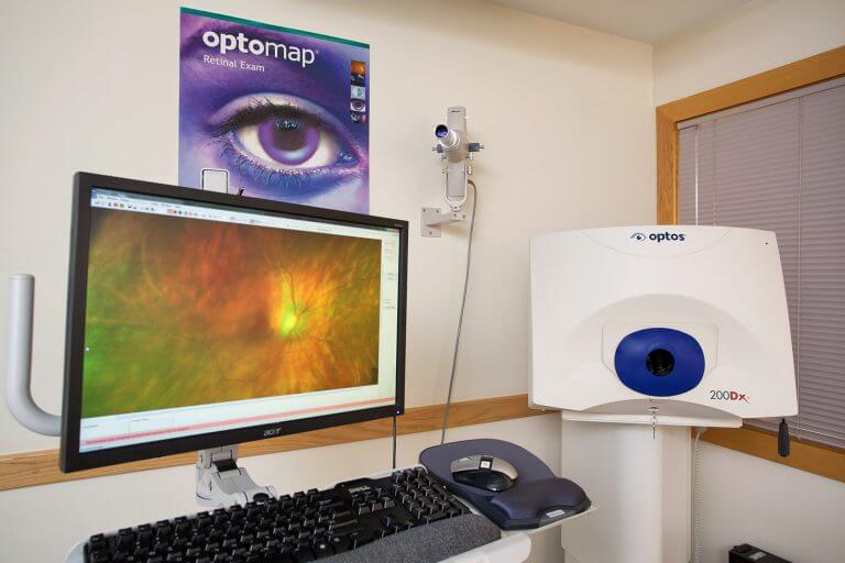 Optomap Retinal Imaging - Camden Hills Eye Care